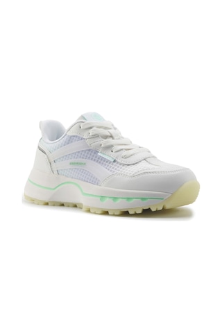 Lumberjack York 5fx Beyaz Kadın Sneaker 000000000101939308 Beyaz-mor Beyaz - Mor