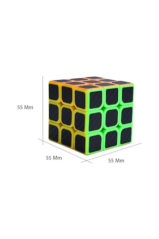 3X3 Eğitici Zeka Sabır Küpü Rubik Küp Rübix Neon Kübirik