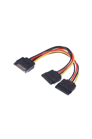 Sata To 2 X Sata Power Çoklayıcı Y Kablo Sata To 2 X Sata Power Çoklayıcı Y Kablo