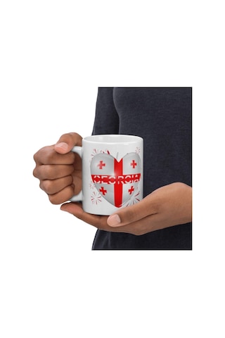 Gürcistan Kupa Bardak 2 Adet Seyahat Hatıra Georgia Mug