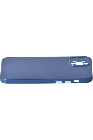 Apple Uyumlu iPhone 12 Pro Uyumlu Slims Kılıf-siyah Siyah -