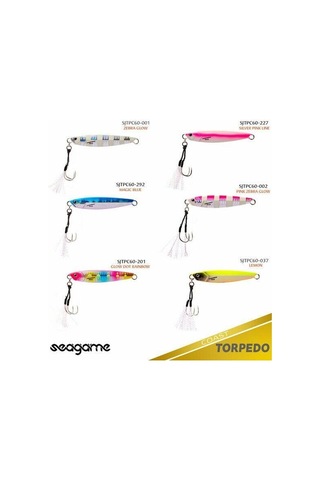 Seagame Torpedo Coast 60g Metal Yem