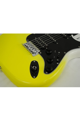 Smıger L-g2 İ6 Wky Strat Tipi Dahili Efektli Elektro Gitar Whıte Yellow