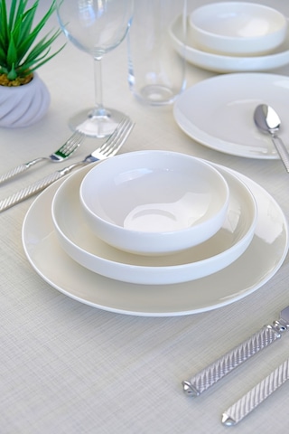 Tabak Evi Porselen Sofia Yemek Takımı 24 Parça 6 Kişilik