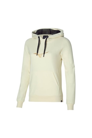Mizuno Mızuno Graphic Hoody Kadın Sweatshirt Beyaz