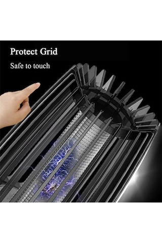 Dancemonkey Usb Şarjlı Uv Sivrisinek Tuzağı Gece Lambası - 4000mah Pil, 16 Saat Kullanım Mavi Mavi