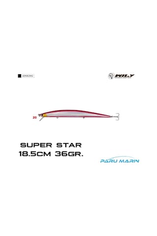 Wily Super Star 18.5Cm 36Gr. (Sinking) No:20