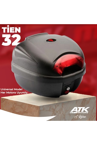 Tien 32 Litre Çanta Motosiklet Çantası Universal Arka Çanta