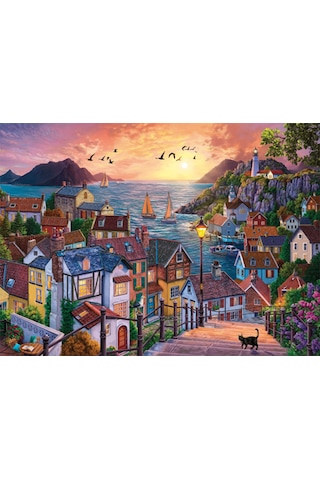 Anatolian Puzzle 1000 Parça Sahilde Günbatımı 1098