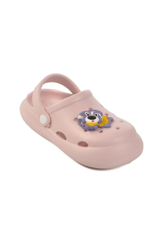 Yumurcak F Pudra Yazlık Kız Çocuk Sandalet Pudra