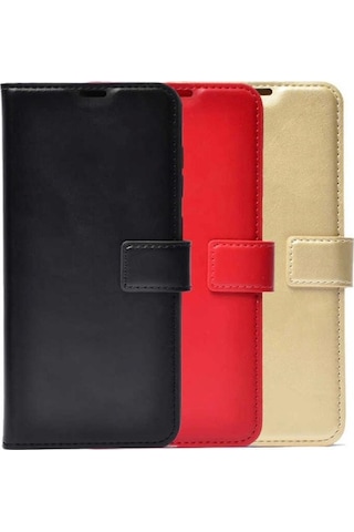 Oppo A15S Kapakli Cüzdanli Korumali Kilif 496135084