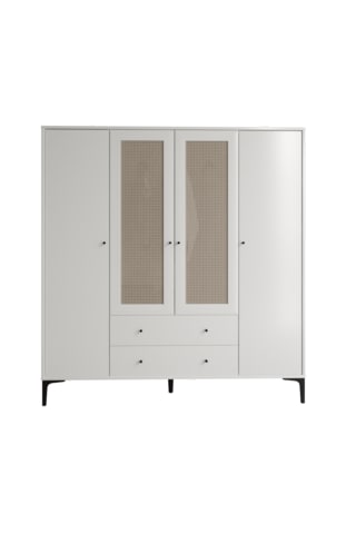 Trio White Xl Genç Odası %100mdf Beyaz