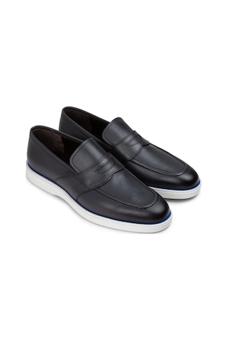 Deery Hakiki Deri Gri Erkek Loafer Ayakkabı - 01960mgrıc01 Gri