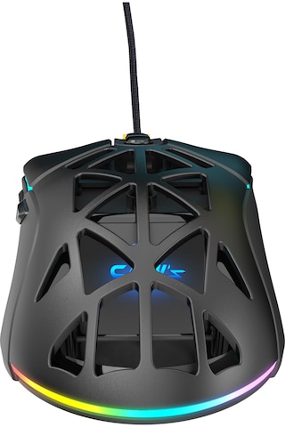 Nexus X1 12800 Dpi Reflex Örgü Kablolu & Değiştirilebilir Kapaklı Gaming Mouse - Siyah Gm-nexus-s1-b