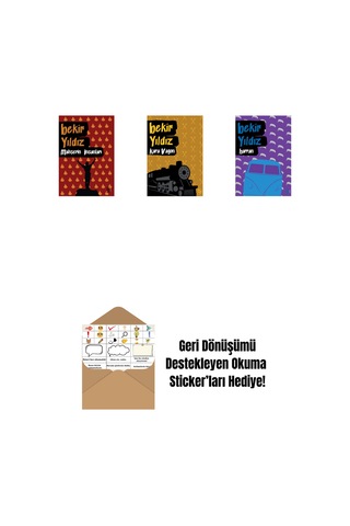 Mahşerin İnsanları + Kara Vagon + Harran + Okuma Sticker'ları