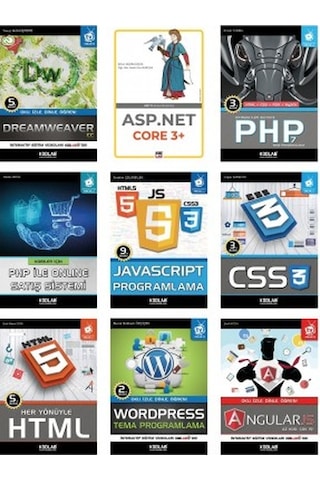 Web Tasarım Seti 2-8 Kitap Takım- Kodlab