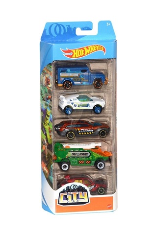 1806 Hot Wheels 5'li Araba Seti / +3 Yaş - 1 Adet Stokta Olan Gönderilir