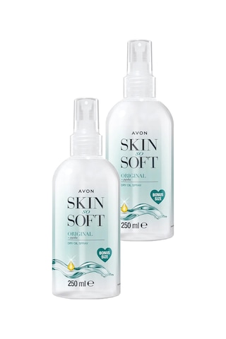 Avon Skin So Soft Kuru Yağ Vücut Spreyi 2 x 250 ML