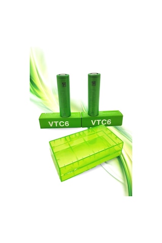 Sony Vtc6 18650 3.7V 3000 Mah Li-Ion Şarjlı Pil 4 Adet 2Ad Kutu