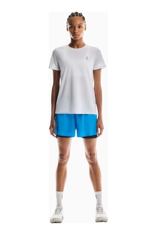 On 3" Performance 2/1 Shorts Hafif Iç Taytlı Hızlı Kuruyan Kadın Koşu Şortu Mavi