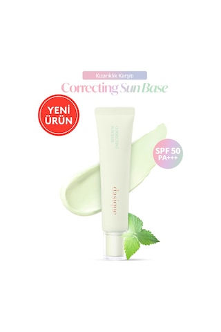 Dasique Güneş Koruyucu Ton Eşitleyici Ve Pürüzsüzleştirici Baz Correcting Sun Base 02 Cica Green
