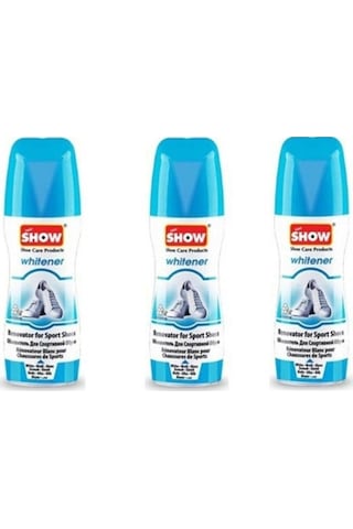 Show Likit Spor Beyaz Ayakkabı Boyası 75 G - Beyaz - 3 Adet