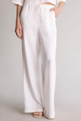 Defacto Wıde Leg Cepli Yüksek Bel Standart Boy Keten Karışımlı Pantolon F5024ax26smwt32 Beyaz-wt32
