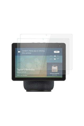Amazon Ev Echo Show 8 Uyumlu Body Şeffaf Ekran Koruyucu Nano Jelatin