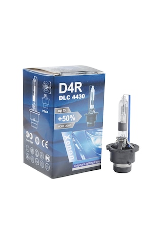 Delco D4r 8000k %50 Fazla Işık Buz Mavisi Oem Xenon Far Ampulü
