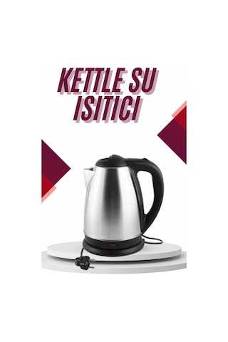Çelik Su Isıtıcı Kettle Dayanıklı Paslanmaz Çelik Uzun Ömürlü Çok Renkli