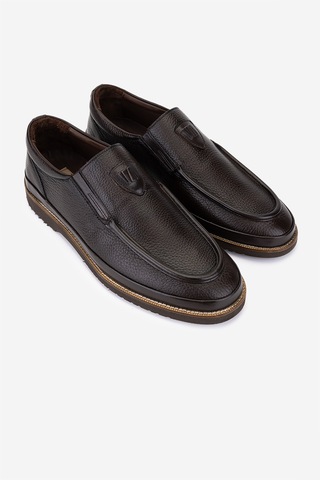 Valmenti Erkek Hakiki Deri Kahverengi Loafer Ayakkabı 374 1401 Erk Ayk Sk25-26 Kahve Fltr Kahverengi