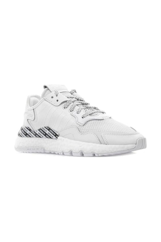 Adidas Nite Jogger Beyaz-siyah Spor Ayakkabı Erkek Beyaz