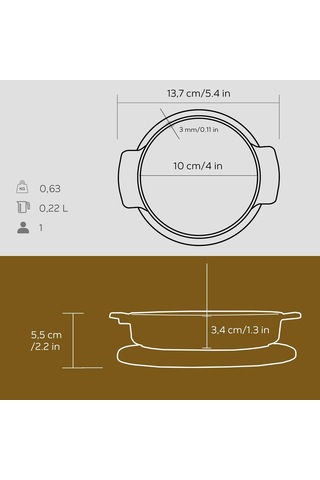 Lava,pişirme Kabı, Lv Eco Gv 11 K4, Yuvarlak Güveç, Altlık, Çap 11 Cm, Dökme Demir, Siyah Sku: Smg8690010565082 Açık