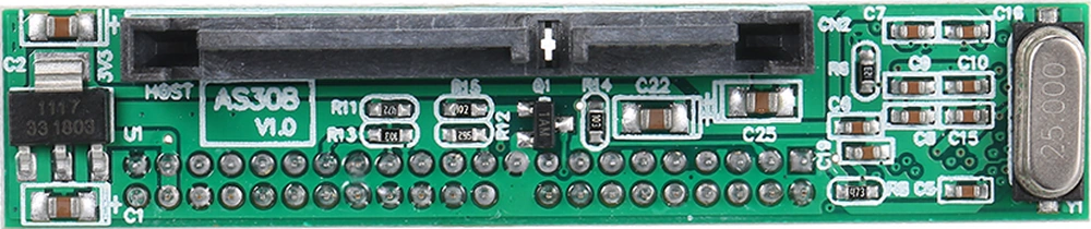 Qingmipy 2.5 İnç Dizüstü Bilgisayar 44pin Ide Sabit Diski, Masaüstü İçin Sata Dönüştürücü Adaptörü