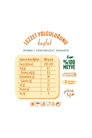 Yayla Enfies Freeze Dried Muz 20 G X18 360 G