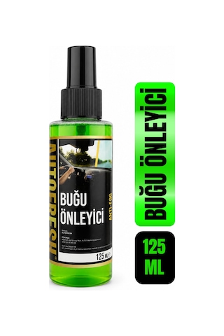 Araç Buğu Önleyici Sprey Araç Motorsiklet Ve Araba Cam Bugu 125 ML