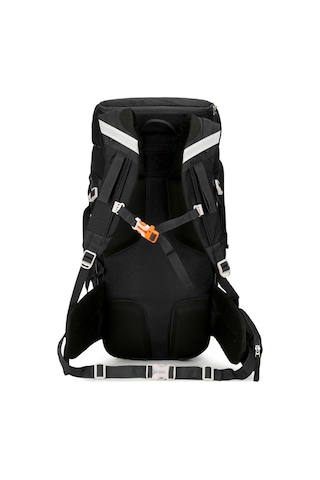 Neevoyu Erkekler İçin Sırt Çantası - Spor, Yürüyüş, Kamp Ve Seyahat İçin Geniş Hacimli, Dayanıklı Nilon, 25kg Yük Taşıma Kapasitesi, Siyah Siyah