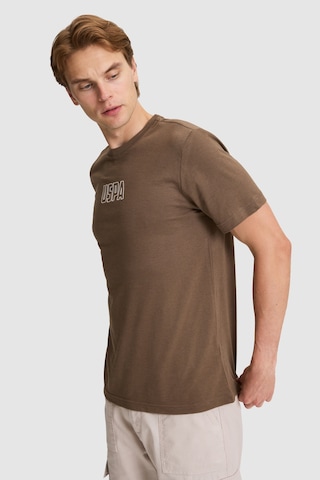 U.S. Polo Assn. U.s. Polo Assn. Erkek Kahverengi Tişört 50327159-vr029