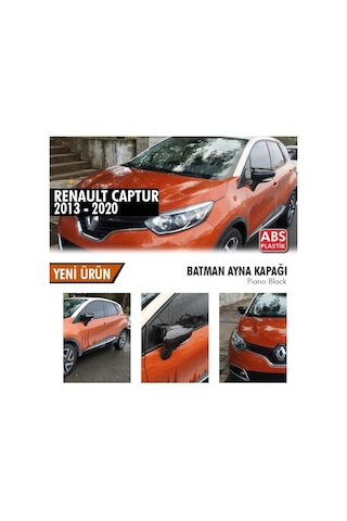 Otoçizgi Renault Captur Yarasa Ayna Kapağı 2013 - 2020 Arası Otoçizgi