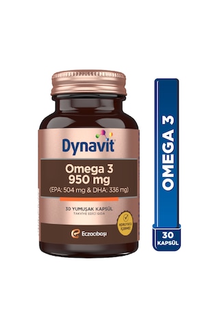 Dynavit Omega 3 950 MG Balık Yağı 30 Kapsül