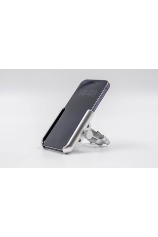 Brıvıga 360 Döner Alu Telefon Tutucu 60 100mm/32mm Gidon Çapı Siyah 260084 Diğer
