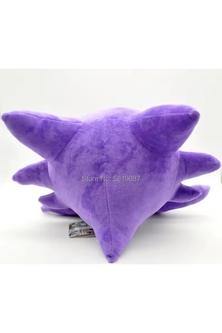 Haunter Peluş Oyuncak 35cm Pokemon Peluş Oyuncak Haunter Gengar Gastly Evrimi