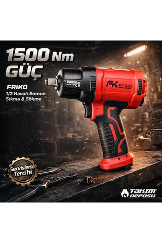 Frıko 1/2 Havalı Somun Sıkma Ve Sökme 1500 Nm