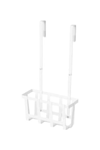Palycke Asılabilir Dolap Düzenleyici, Beyaz, 20x7,5x36 Cm Açık Gri