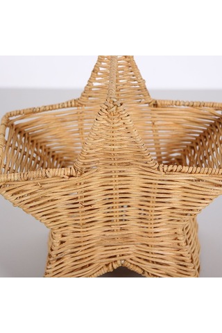 Bohem Rattan Yıldız Çatallık Ve Kaşıklık, Iskandinav, Modern
