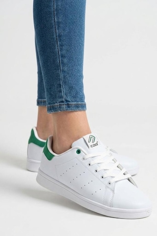 Pisagor Cool Ursula Unisex Sneakers Spor Ayakkabı Beyaz - Yeşil