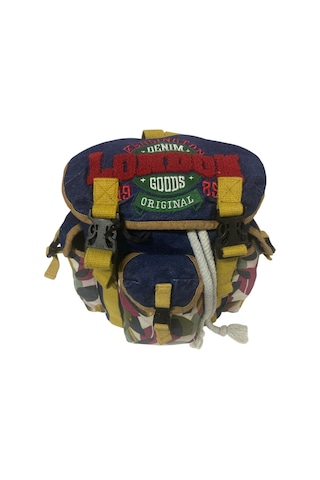 Old Cotton Cargo Kaliteli Tek Gözlü Vintage Disayn Unisex Sırt Günlük Okul Gezi Kamp Trekking Çantası Kc Ahtapot Bag Yeşil