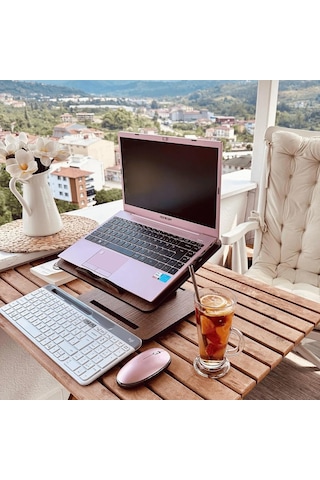 Lexroo Dykos Yükseklik Ayarlanabilir Katlanabilir 360º Dönebilen Kitap Okuma Ve Laptop Standı