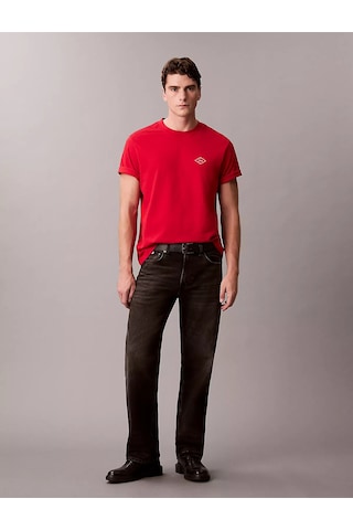 Erkek 20s Calvin T-shirt Kırmızı