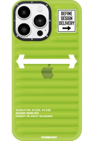 Apple Uyumlu iPhone 13 Pro Max Kılıf Youngkit Luggage Firefly Serisi Kapak